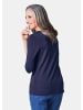 GOLDNER Shirt Kombifreundliches Shirt mit ¾ Arm in marine