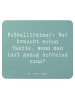 Mr. & Mrs. Panda Maus-Pad Spruch Fußballtrainer Motivation mit S... in Meeresbrise