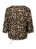 BETTY & CO Blusenshirt mit Print in Brown/Nature