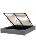 Beliani Doppelbett DINAN in Grau - (W) 167 x (H) 31 x (L) 214 cm