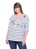 Ulla Popken Shirt in schneeweiß