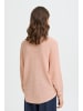 Fransa Langarm FRERETTA Loose fit in Rose Smoke Melange