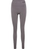 Hummel Sportleggings "Tif Seamless High Waist Tights" in Grau