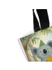 Mr. & Mrs. Panda Reisetasche Koala Pommes Design mit Spruch in Weiß