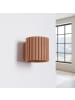 Nice Lamps Wandlampe ZORA 1 cream H 10 cm