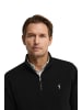 Polo Club Pullover RIGBY GO ZIPPER COTTON VO in Schwarz