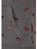 naketano Sweat Kapuzenjacke Brazzo Dark Grey Melange (Small Horses)