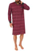 NORMANN Nachthemd langarm print - 48434 in rot