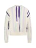 IZIA Damen Pullover in Wollweiss Mehrfarbig