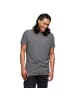 Black Diamond M BD STRIPE SS TEE in Schwarz