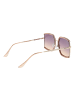 Skechers Sonnenbrille Quadratisch Beige