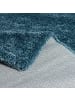 Pergamon Hochflor Langflor Shaggy Teppich Luxury in Ocean Blau