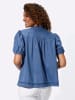 WITT WEIDEN Baumwollbluse in jeansblau