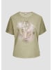 QS T-Shirt in 72D0_helles olivgrün