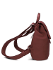 Zwei Mademoiselle MR45 - Rucksack Mini 22 cm (nubuk-linen) in rubin
