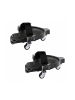relaxdays Knieschoner in Schwarz - (B)22 x (H)9 x (T)29,5 cm