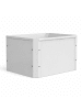 VCM  Metall Pflanzkasten Blumenkasten 50x40 Balora M in Weiß