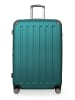 Hauptstadtkoffer Spree - Großer Koffer erweiterbar XL Trolley Aufgabegepäck, TSA, in Aquagrün