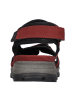 WALDLÄUFER Trekkingsandalen in Rot