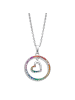 LOTUS silver Halskette Silber 925 Sterling Silber ca. 42cm