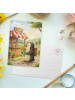 Mr. & Mrs. Panda Postkarte Pinguin Pommestüte Design ohne Spruch in Weiß