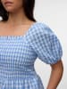Vero Moda Gesmoktes Kleid in Bel Air Blue
