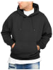 behype Kapuzenpullover - BHPASTO Basic Oversize Einfarbig in Schwarz