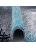 Pergamon Designer Teppich Brilliant Verlauf in Blau