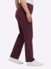 sheego Twill-Hose in burgund