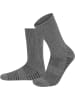 normani 4 Trekkingwollsocken mit Polstersohle und Komfortbund in Grau