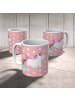 Mr. & Mrs. Panda Kindertasse Einhorn Pupsen ohne Spruch in Rot Pastell