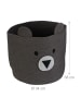 relaxdays Aufbewahrungskorb "Bär" in Farben - (H)38 x (D)34 cm