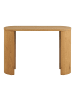 ebuy24 Konsolentisch Jorun Natur 114 x 38 cm