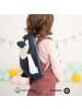 Crochetts Rucksack Pinguin in Dunkelblau und Weiß – (B)24 x (H)33 x (T)12 cm