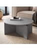 KADIMA DESIGN Couchtisch 70x70x33 cm Sofatisch in Beton-Optik Modern, Design in Grau