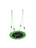 relaxdays Nestschaukel in Grün – 100 cm