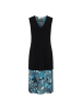 Trussardi Blau Seide Damen Kleid
