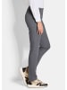 GOLDNER Bengalinjeans Slim Fit Hose LOUISA in Denim-Style in grau
