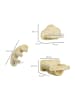 Pawhut Kletterwand Set Beige Spanplatte