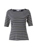comma Shirt in marine ecru