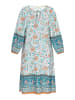 gaya Women Dress in Aqua Multicolor