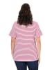 Ulla Popken Shirt in dunkle himbeere