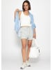 SASSYCLASSY Lässige Sweatshorts in Grau