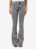 Noisy may Flared Jeans in Light Grey Denim