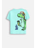 Coccodrillo T-Shirt mit kurzen Ärmeln in in Minzfarbe