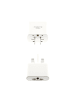 COFI 1453 Reiseadapter Universal 160 Länder Stecker Netzadapter Steckdose 6A Max in Weiß
