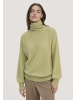 Hessnatur Strick Rollkragen Pullover in helles moos