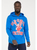 PLUS EIGHTEEN Herren Kapuzenpullover in Blau