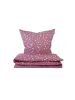 Schiesser Feinbiber-Bettwäsche-Set Runa in Rosa