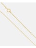 Diamant L'éternel Halskette mit Anhänger aus 375 Gelbgold mit Diamant Herz-Design